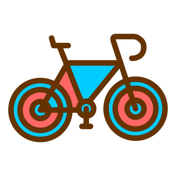 Bicycle Icon Vector Illustration — Stock Vector