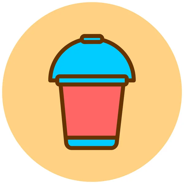 Tasse Café Illustration Simple — Image vectorielle