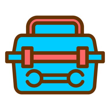 Araç kutusu simge vektör çizim