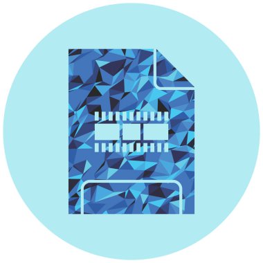 Modern b 'nin vektör illüstrasyonu eksik simgesi