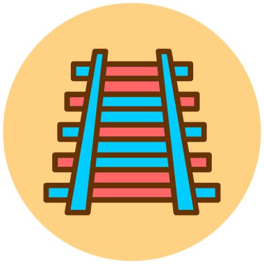 Merdiven. Web simgesi basit illüstrasyon