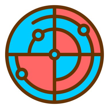 şebeke. Web simgesi basit illüstrasyon