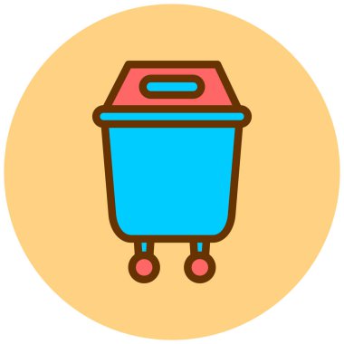 Alışveriş arabası. Basit tasarım