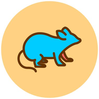 Çizgi film köpeğinin vektör çizimi