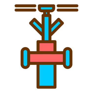 Bitki. Web simgesi basit illüstrasyon