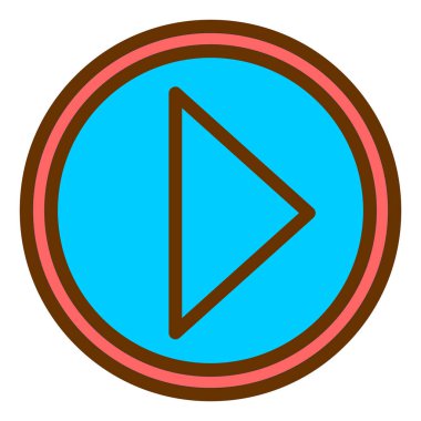  düğme simgesi vektör illüstrasyonu