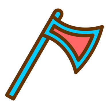 Balta. Web simgesi basit illüstrasyon