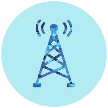 Kablosuz ağ. Basit illüstrasyon