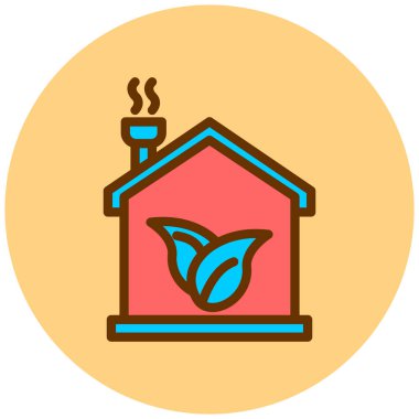 Çevre. Web simgesi basit illüstrasyon