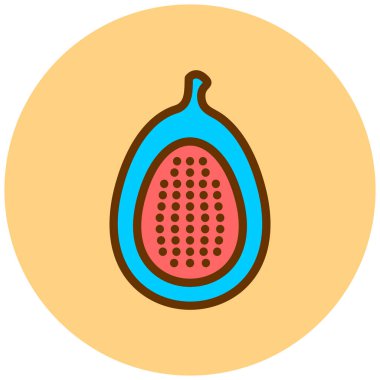 lemon. Web simgesi basit illüstrasyon