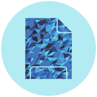 Elmas simgesinin vektör illüstrasyonu