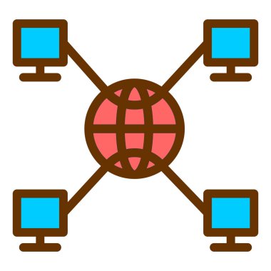 ağ paylaşımı. Basit resimleme