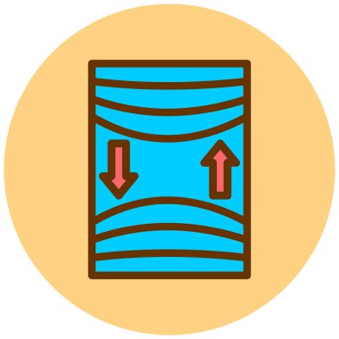 seo modern simgesinin vektör illüstrasyonu