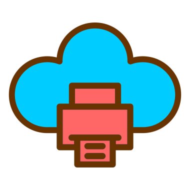 Bulut hesaplama. Web simgesi