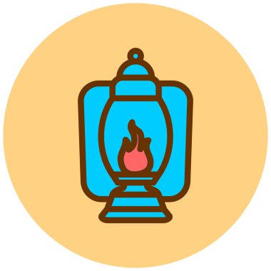 Yangın. Web simgesi basit illüstrasyon