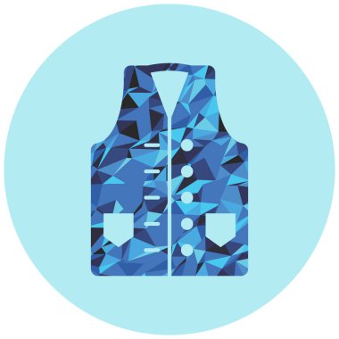 Moda simgesi vektör illüstrasyonu