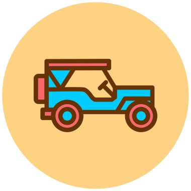 Kamyon. Web simgesi basit illüstrasyon