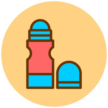 Yapıştırıcı şişesi. Basit illüstrasyon