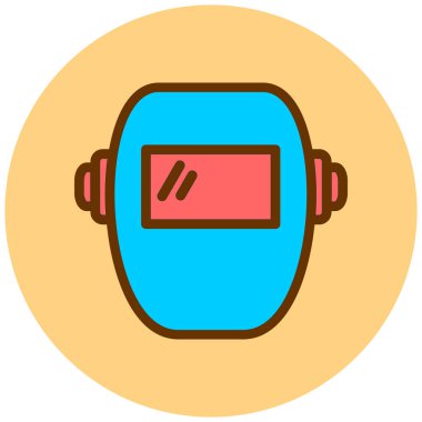 Bir spor simgesinin vektör illüstrasyonu