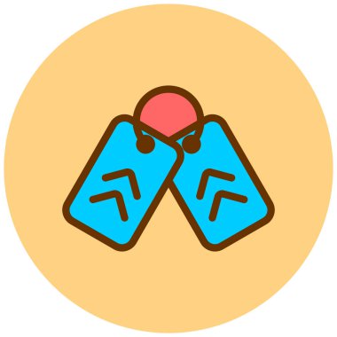 Hediye. Web simgesi basit illüstrasyon