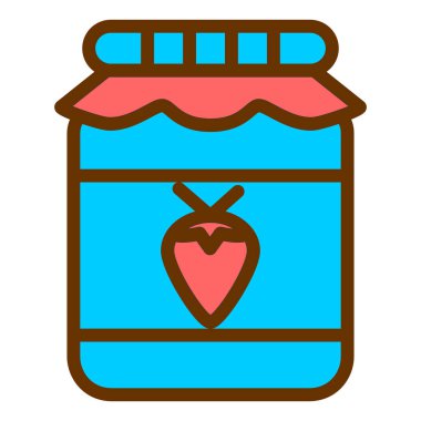 Reçel. Basit tasarım