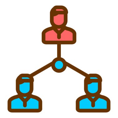 iş insanları vektör simgesi