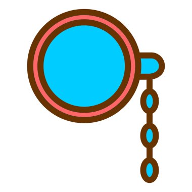 Bir bebek simgesinin vektör illüstrasyonu