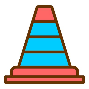 Koni. Web simgesi basit tasarım