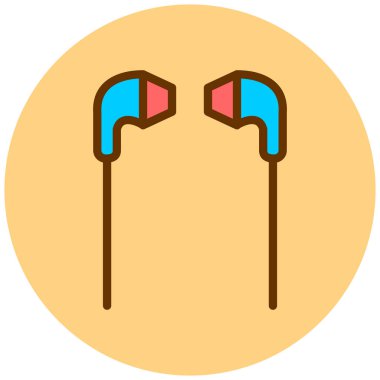 Bir lolipop simgesinin vektör çizimi