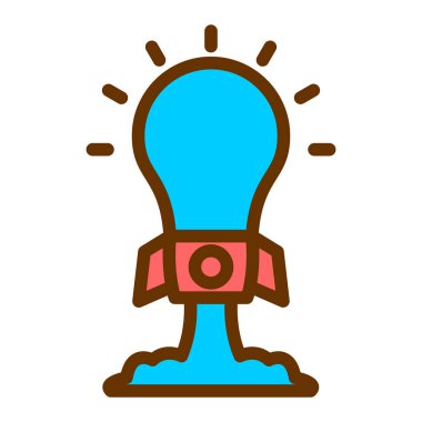 lamba ikonu vektör illüstrasyonu