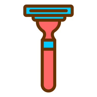 Jilet. Web simgesi basit illüstrasyon