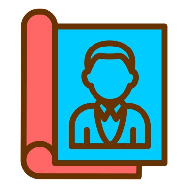 İş adamı. vektör illüstrasyonu