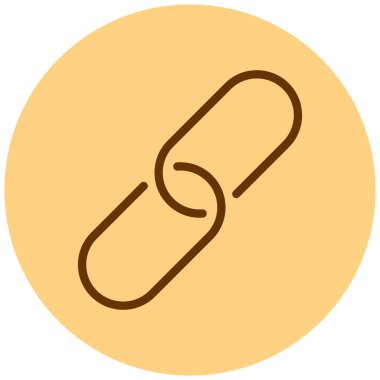 bağlantı simgesi vektör illüstrasyonu