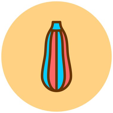 Havuç. Web simgesi basit illüstrasyon