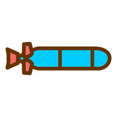 Papyon ikonu. Web için kurdele vektör simgelerinin özet çizimi