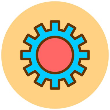 Ayarlama. Web simgesi basit illüstrasyon