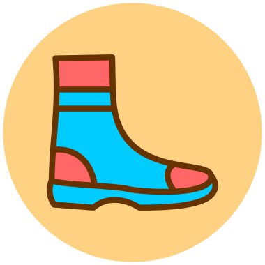 Çizme. Web simgesi basit illüstrasyon