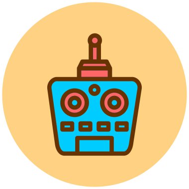 robot web simgesi vektör illüstrasyonu 