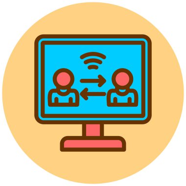 seo modern simgesinin vektör illüstrasyonu