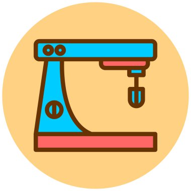 Mutfak. Web simgesi basit illüstrasyon