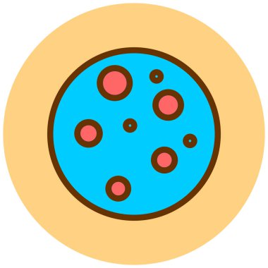 pizza. Web simgesi basit illüstrasyon