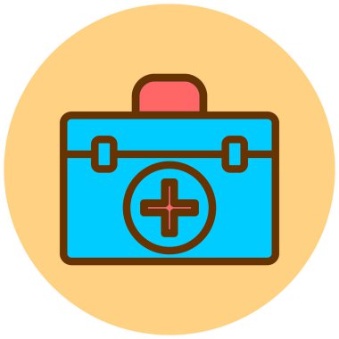 İlk yardım çantası. Basit tasarım