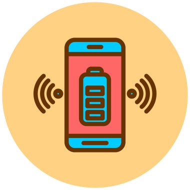 Cep telefonu. Basit resimleme