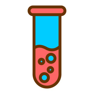 Test tüpü. Basit resimleme