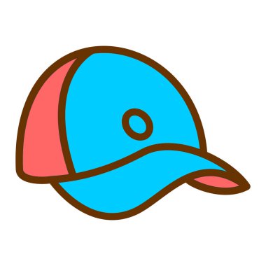 Beyzbol şapkası. Basit tasarım