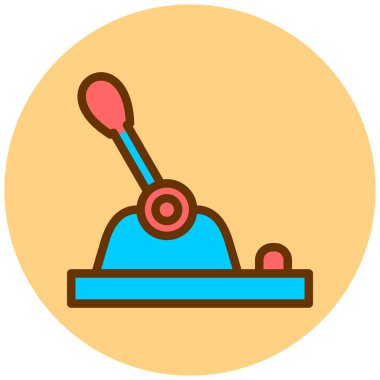 Modern simgenin vektör illüstrasyonu