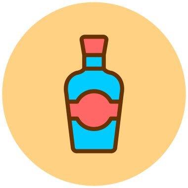 Bira şişesi. Basit tasarım