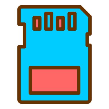 Disket disket. Basit resimleme