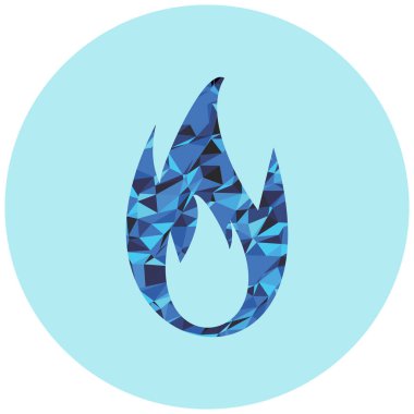 Simge vektör resimlemesini ateşle