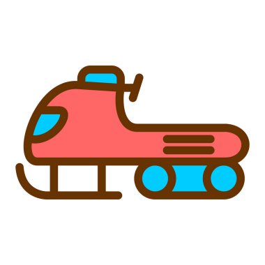 Çizgi film simgesinin vektör çizimi